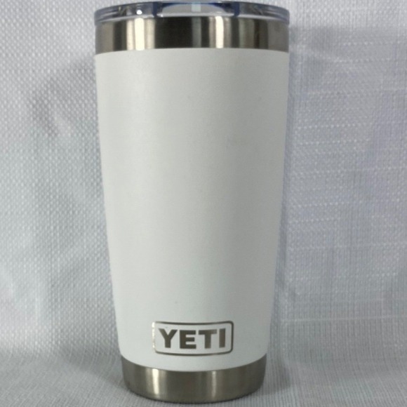 Yeti Other - YETI Rambler 20 oz Tumbler White Stainless Steel Vacuum Insulated MagSlider Lid